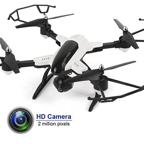 WiFi Drone with HD Camera Altitude Hold & 1-Key Takeoff/Landing 2.4GHz 6-Axis 4CH RC Quadcopter X33C