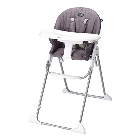 Evenflo Clifton High Chair, Smoke Grey