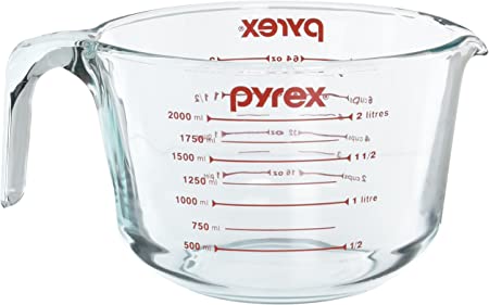 Pyrex Prepware 2-Quart Glass Measuring Cup