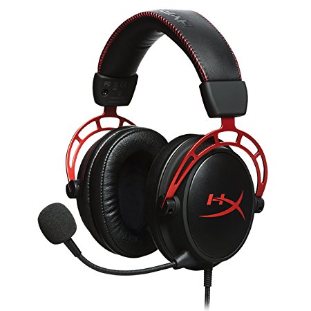 Kingston Gaming Headset "HyperX Cloud Alpha" HX-HSCA-RD/AS (RED & BLACK)【Japan Domestic genuine products】