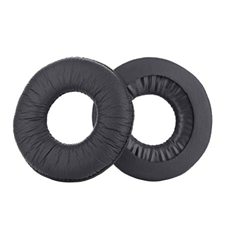 A Pair of Replacement Soft Ear Pads Cushion PU Leather Foam Earpads for Sony MDR-ZX110 V150 V250 V300 Headphones