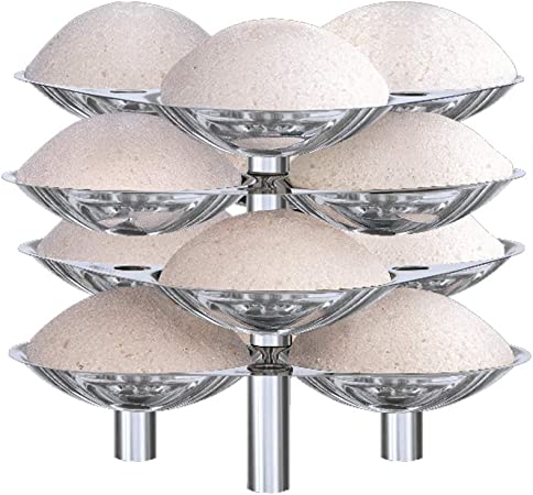 HAWKINS SSID5 Stainless Steel Idli Stand, 12, Silver