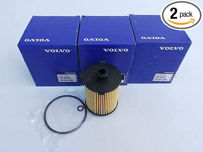 Genuine Volvo 31372212, Engine Oil Filter (Includes Drain Plug Gasket 977751)