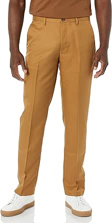 Amazon Essentials Men's Slim-Fit Flat-Front Dress Pant