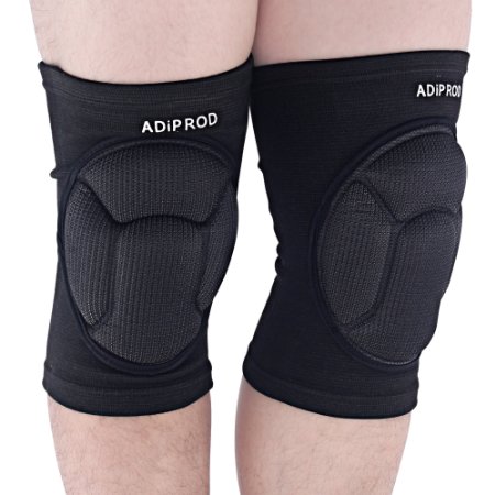 Knee Pads , ADiPROD (1Pair) Thick Sponge Collision Avoidance Kneeling Kneepad Outdoor Climbing Sports Riding Protector Protection