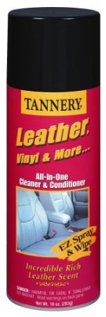 CRC 40173 Tannery Leather Vinyl and More Cleaner and Conditioner 10 Wt Oz