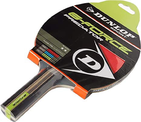 Sportsgear US Dunlop G-Force Predator Table Tennis Paddle Bat
