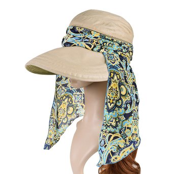 Vbiger Visor Hats Wide Brim Cap UV Protection Summer Sun Hats For Women
