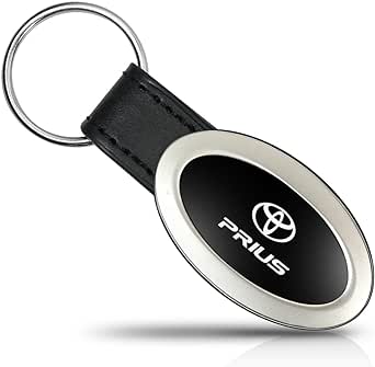 TOYOTA Prius Oval Style Metal Key Chain Key Fob