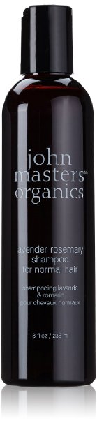 John Master Organics Shampoo for Normal Hair, Lavender Rosemary, 8 Fluid Ounce