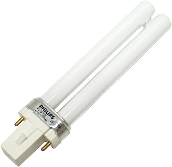 Philips 148734 - PL-S 7W/841/2P Alto Single Tube 2 Pin Base Compact Fluorescent Light Bulb