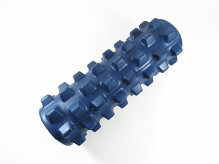 OliaSports® Blue Exercise Foam Roller Extra Firm Foam Roller with Trigger Points