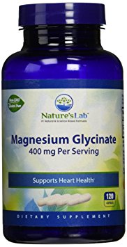 Nature's Lab Magnesium Glycinate Capsules, 120 Count