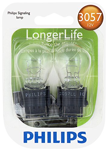 Philips 3057 LongerLife Miniature Bulb, 2 Pack