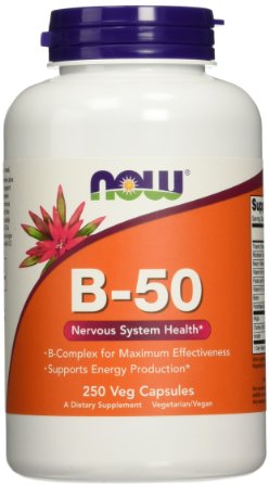 NOW Foods B-50, 250 Capsules