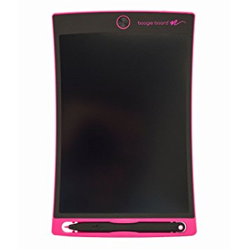 Boogie Board Jot 8.5" E-Writer Paperless Memo Pad, Pink (With Stylus and Sleeve)