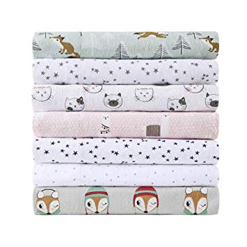 Intelligent Design Cozy Soft Cotton Novelty Print Flannel Sheet Set Grey/Pink Cats Queen