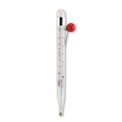 Maverick Housewares CT-01 Redi-Chek Candy and Deep Fry Thermometer, Red