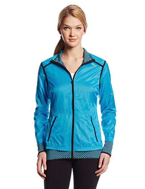 Asics Women's Performance Fun Jacket, Bluebird, Large