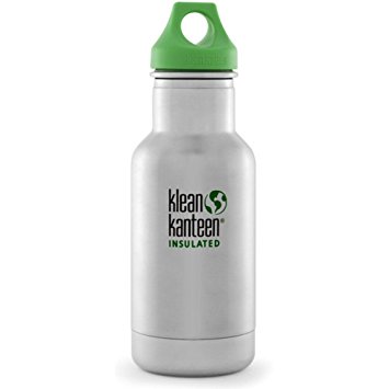 Kid Kanteen 12-Ounce Insulated Stainless Steel Bottle With Loop Cap