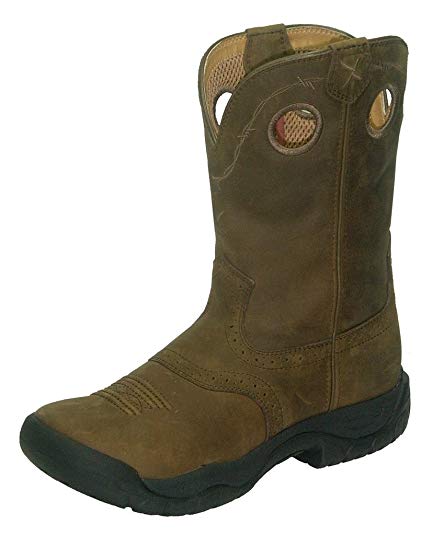 Twisted X Women's Distressed All Around Barn Boot Round Toe