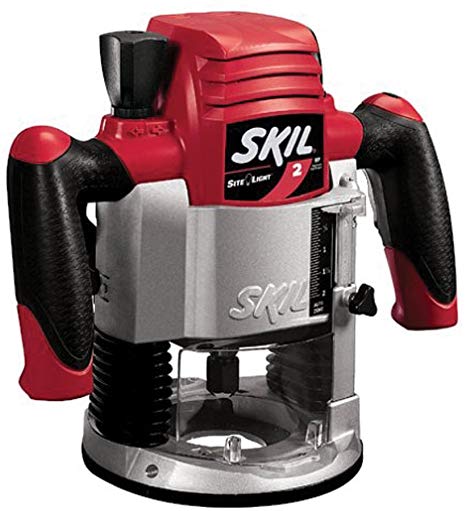 SKIL 1820 2-HP Plunge Router with Site Light