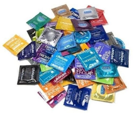 Condoms Variety Pack 100 : Trojan, Durex, Lifestyles, One, Atlas, Beyond Seven, Crown, Trustex, Impulse, Fantasy, Caution Wear, and More [The Random Fun That You Will Not Know Until You Have Used.]