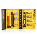 Floureon 38-piece Precision Screwdriver Set Repair Tool Kit for iPad iPhone Tablets Laptops PC Smartphones Watch and Other Devices