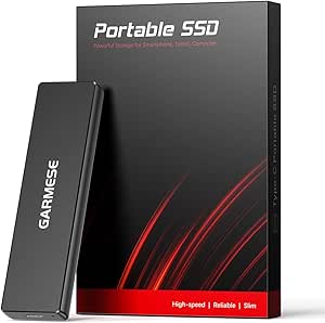 External SSD 512GB Portable SSD Speed Up to 1000MB/s USB 3.2 Gen 2, External Solid State Drives with Type-C Cable, SSD External Hard Drive for PC Mac Game Console