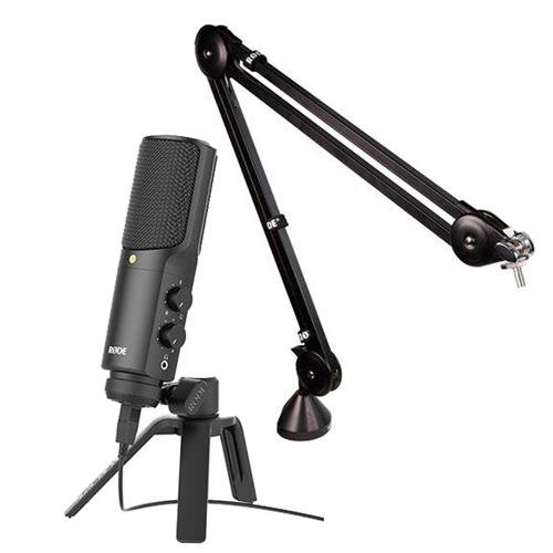 Rode NTUSB Versatile Studio-Quality USB Microphone BUNDLE. Value Kit with Acc