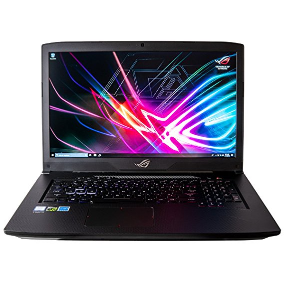 CUK ROG Strix Scar GL703GE Gaming Laptop (Intel Six Core i7-8750H, 16GB RAM, 250GB NVMe SSD   1TB HDD, NVIDIA GTX 1050 Ti 4GB, 17.3" Full HD 120Hz, Windows 10) Ultimate Gamer Notebook Computer