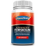 OrganiHeart- Forskolin 40 Standardized 120 Capsules