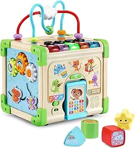 LeapFrog Touch and Learn Wooden Activity Cube