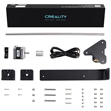 Creality 3D Official Ender 3 Dual Z-axis Upgrade Kit with Lead Screw, Metal Power Supply Holder and Stepper Motor, 3D Printer Ugrades Kit for Ender 3, Ender 3 Pro, Ender 3 V2