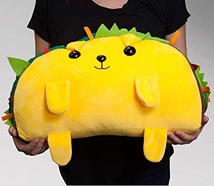 Basic Fun Exploding Kittens Tacocat Jumbo Super Soft Plush