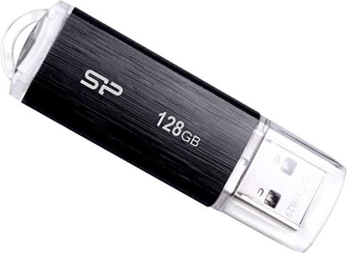 Silicon Power 128GB USB 3.0/3.1 Gen1 USB Flash Drive Blaze B02