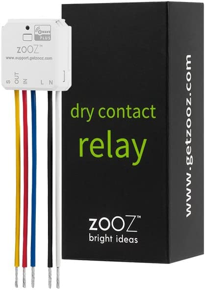 Zooz 700 Series Z-Wave Plus Smart Relay ZEN51 | Installs Behind Wall Switch Or At the Light | Compatible with SmartThings, Hubitat, and Home Assistant | Z-Wave Hub Required (Sold Separately)