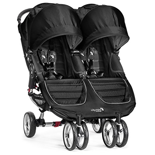 Baby Jogger 2016 City Mini Double Stroller - Black/Gray