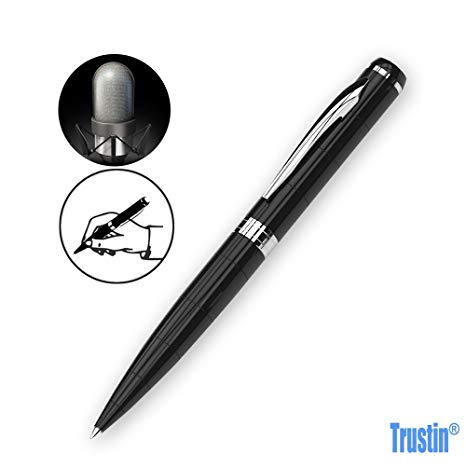 Digital Voice Recorder Pen by Trustin,8GB Voice Activated Recorder Ballpoint Pen, Dictaphone,One Button Recording and Save Perfect For Lectures,Meetings,Interview,Speech