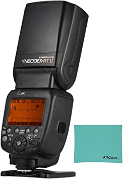 YONGNUO YN600EX-RT II Professional Creative TTL Master Flash Speedlite 2.4G Wireless 1/8000s HSS GN60 Support Auto/Manual Zooming for Canon Camera as 600EX-RT YN6000 EX RT II