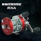 KastKing RXA 40-90 Round Baitcasting Reel All Metal Body and Supreme Star Drag Conventional Reel Best Trolling Reel or Offshore Reel For Bottom Fishing In Both Freshwater and Saltwater