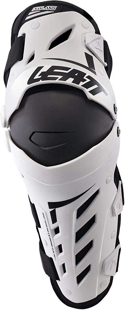 Leatt White Large/X-Large Knee and Shin Guard Dual Axis