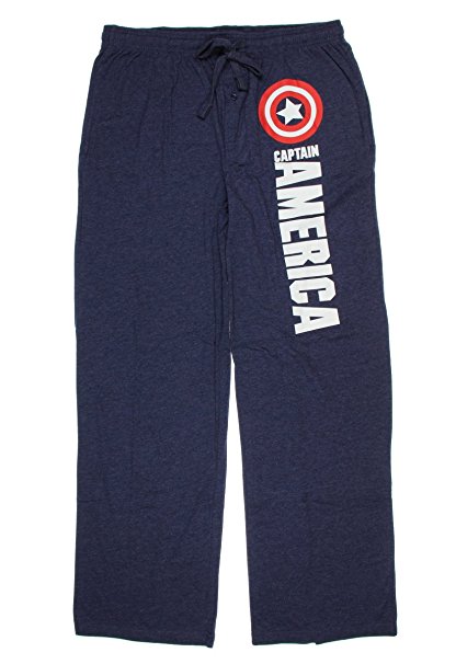 Marvel Captain America Pajama Pants Blue