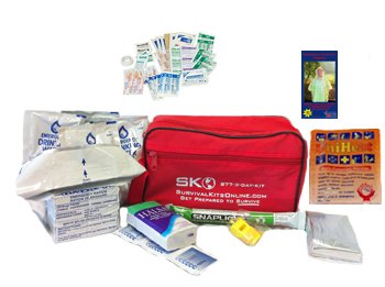Small Perfect Survival Kit Earthquake Kit Commuter Kit for Auto Home or School