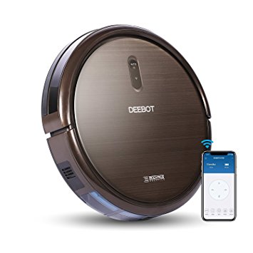 ECOVACS DEEBOT N79S Robotic Vacuum Cleaner, Automatic, for Low-pile Carpet, Hard floor, Cleaning Robot, WiFi Connected