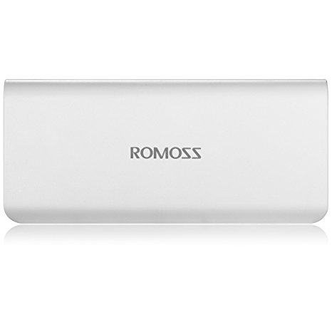 Power Bank,ROMOSS® sense4 10400mAh white External Battery Pack Portable Charger Mobile Power Supply Station Dual-USB Port Fast Charging for iPhone iPad Samsung HTC Huawei Android Cell Phone and more