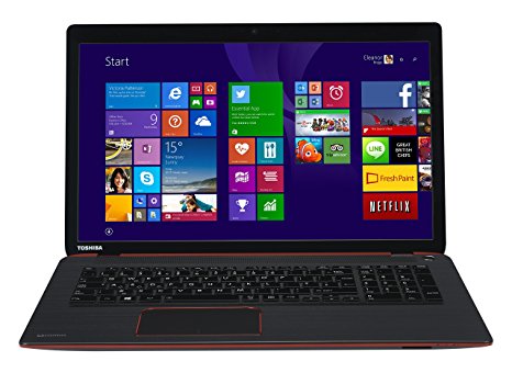 Toshiba Qosmio X70-B-102 17.3-inch Notebook (Intel Core i7-4710HQ 2.5/3.5GHz, 16GB RAM, 1TB, Windows 8.1)