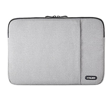 KALIDI 14 Inch Laptop Sleeve Bag Case for Macbook Pro Retina 15/ThinkPad S3 Yoga Series/ThinkPad New X1 Carbon Series/HP Folio 9480m Series, Gray