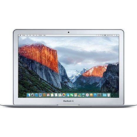 Apple MacBook Air 13.3-Inch 256GB Laptop (2.2GHz i7, 8GB RAM, OS X Sierra) 2017, Z0UV - Factory Upgraded MQD42LL/A