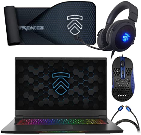 Eluktronics MAX-17 Covert Gamer Notebook PC: Intel i7-10875H 8-Core NVIDIA GeForce RTX 2070 144Hz Calibrated FHD IPS W10 Home 2TB NVMe SSD 64GB DDR4 RAM - World's Lightest 17.3" Gaming Laptop